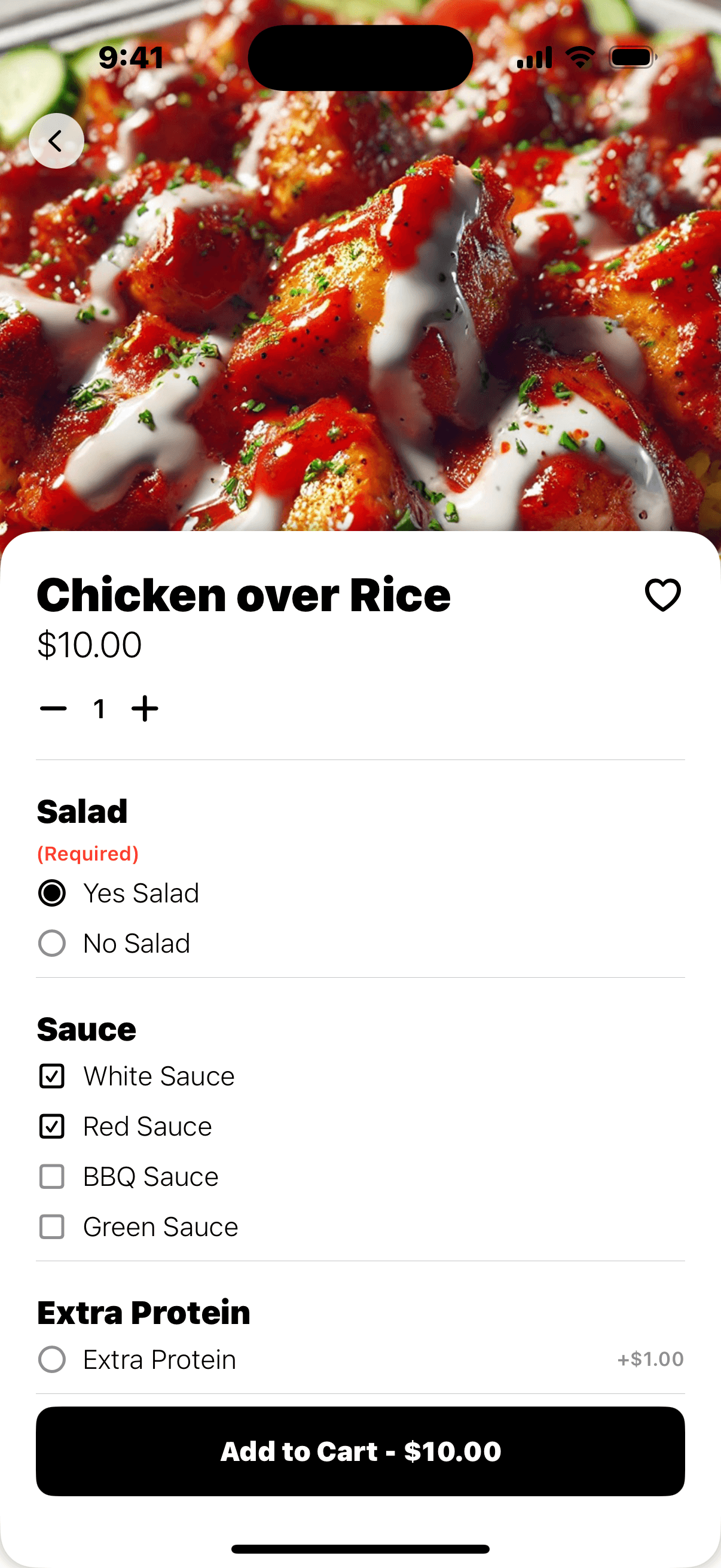 Menu Items